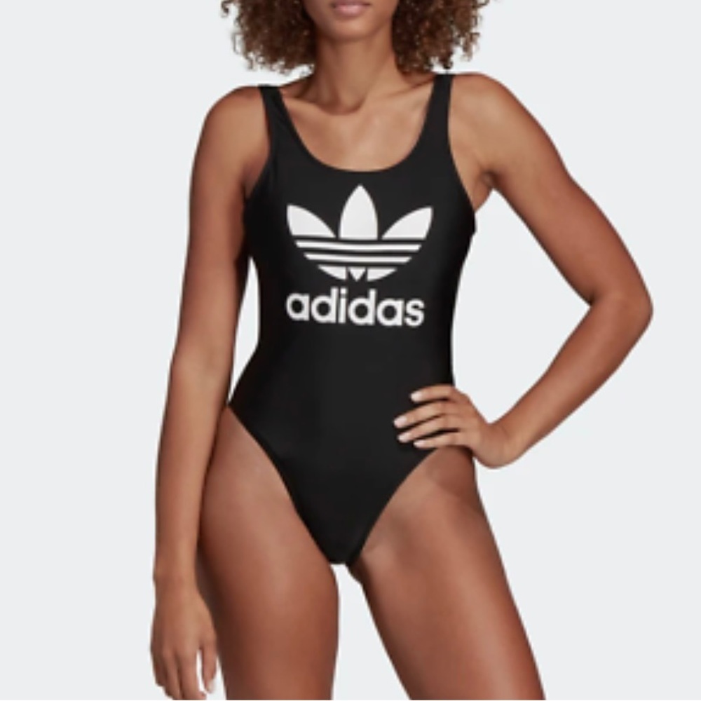 Women’s Adidas Logo Swimsuit